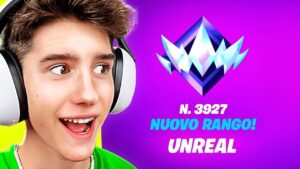 FINALMENTE Rank *UNREAL* con un FAN! Fortnite ITA