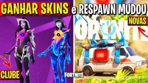 FORTNITE - VAZAMENTOS HALLOWEEN, SKIN REMOVIDA e BUG DO FOGUETE