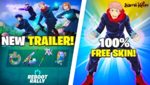 Fortnite FREE Yuji Itadori SKIN! (3 Mythic Items)