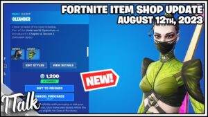 Fortnite Item Shop *NEW* OLEANDER SKIN! [August 12th, 2023] (Fortnite Battle Royale)
