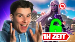 GEWINNE ich DEN *GALAXY SKIN* in nur 1 STUNDE? 👑 - (Galaxy Skin Cup Fortnite)