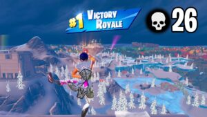 High Kill Solo Win Gameplay 🏆 Fortnite Ranked (Season 3)