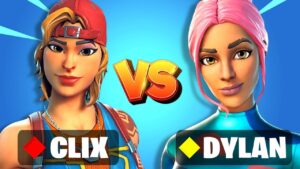 I FINALLY 1v1'd Clix...