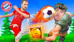 Ich Spiele mit HARRY KANE Fortnite (FC Bayern Challenge)