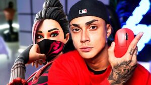 JOGANDO FORTNITE IGUAL PROFISSIONAL