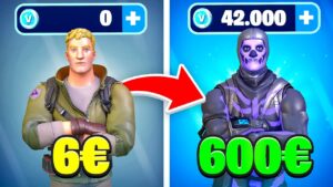 J’ai ÉCHANGÉ un COMPTE Fortnite à 6€ contre un COMPTE Fortnite Rare à 600€ !