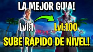 LA MEJOR GUIA PARA SUBIR RAPIDO DE NIVEL EN FORTNITE TEMPORADA 4 CAPITULO 4 ...!!