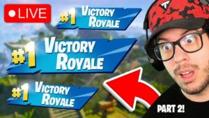 🔴LIVE! - 🏆 WINNING EVERY GAME! 👑 (Fortnite)