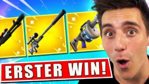 Meine ERSTE WIN in *SEASON 4* Fortnite! 🔥😱
