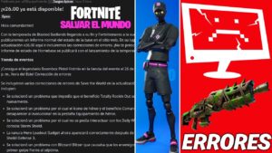 NO HAY INFORME, ERRORES y NUEVO PACK DE INICIO - FORTNITE SALVAR EL MUNDO