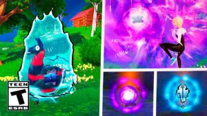 NUEVA LLAMA MALDITA Y ARMAS MITICAS TÉCNICA DEL MUÑECO DE PAJA Y BRILLO PURPÚREO en FORTNITE