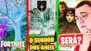 O MISTERIO DA ARVORE BRANCA E SENHOR DOS ANEIS NO FORTNITE ? TEMPORADA 4 CAPITULO 4