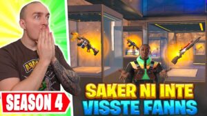 SAKER I FORTNITE SEASON 4 SOM NI INTE VISSTE FANNS!