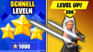 ⭐ SCHNELL LEVEL 200 & EASY XP TRICK in NEUER SEASON 4 | Fortnite Tipps Tricks Deutsch