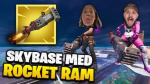 SKYBASE MED ROCKET RAM I FORTNITE *VI KLARAR DET?!*
