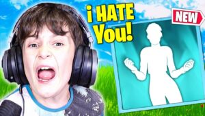 Trolling Angry Kid With *NEW* Night Out TikTok Emote!