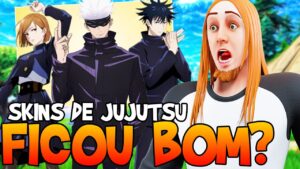 VAZOU SKINS JUJUTSU KAISEN, WWE E MAIS! - FORTNITE BATTLE ROYALE