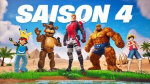 Voici les SKINS du PASSE de COMBAT SAISON 4 CHAPITRE 4 !
