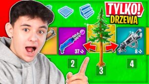 WYGRAJ ALE LOOT TYLKO Z DRZEW w Fortnite