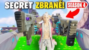 ZAKÁZANÉ ZBRANĚ V *NOVÉ* FORTNITE SEASON 4!!
