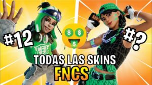 todas LAS SKINS DE FNCS de fortnite TOP de peor a mejor 💚 #fortnite #fortnitefncs #fncs