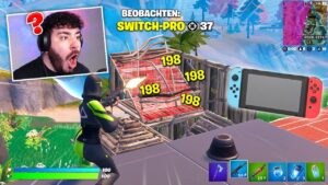 1 KILL = 500 VBUCKS für 10 JÄHRIGEN Switch SPIELER und das GLAUBT MIR KEINER ...