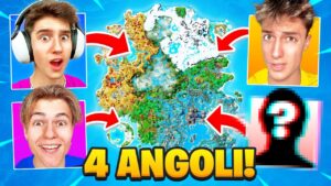 4 ANGOLI CHALLENGE nella NUOVISSIMA SEASON con il TEAM! Fortnite ITA