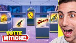 5 Armi MITICHE INSIEME e VINCO la Partita! Stagione 4 Fortnite ITA!