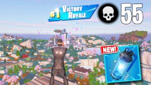 55 Elimination Solo Vs Squads "Build / ZeroBuild" Wins  Full Gameplay (Fortnite Chapter 4 Season 4)