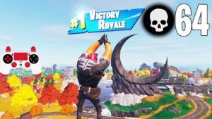 64 Elimination Solo Squads Gameplay "Build / Zero Build" Wins (Fortnite Chapter 4 Season 4)