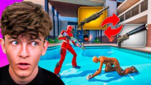 A CADA KILL EU TROCO DE LOOT NO FORTNITE.