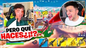 AGUSTÍN51 ME ENSEÑA A JUGAR FORTNITE Y PASA ESTO - Ampeterby7