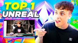 ASÍ JUEGA el TOP 1 de UNREAL en FORTNITE - MateoZ