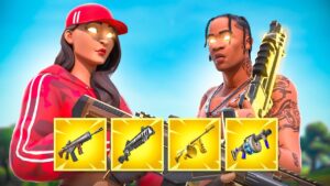 Avec WAZZ on TENTE de FAIRE TOP 1 QU'AVEC les ARMES MYTHIQUES !