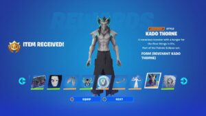 Buying ALL 100 Tiers Of Fortnite Season 4! (Unlocking KADO THORNE)