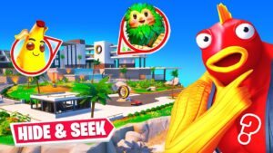 CAŁY SERWER CHOWANEGO NA WCZASOWISKU W SEZON 4 w Fortnite