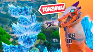 CREO UNA SKYBASE CON IL POTERE DI GHIACCIO SU FORTNITE