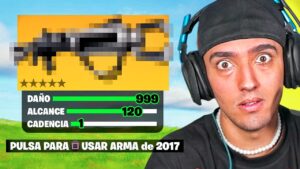 Conseguí jugar FORTNITE con armas que no EXISTEN…