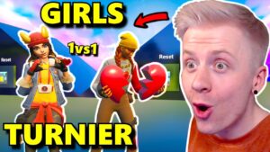 Das erste MÄDCHEN 1VS1 TURNIER in FORTNITE [UNGLAUBLICH]