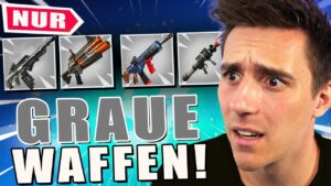 💀Die *NUR GRAUE WAFFEN* Challenge in Fortnite! 💀