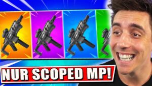 💥 Die "NUR GRÜNPUNKT-MP" Challenge in Fortnite!💥