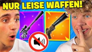 🔇Die NUR *LEISE WAFFEN* Challenge in FORTNITE!🔇
