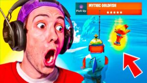 ELIMINÉ a un JUGADOR que PESCÓ ESTO en FORTNITE *99% IMPOSIBLE*