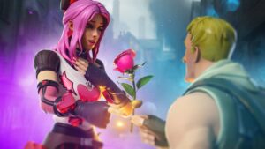 Er gibt mir eine Chance? 😍 FORTNITE | Random DUOS