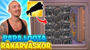 FÅR BARA LOOTA RÅNARVÄSKOR I FORTNITE