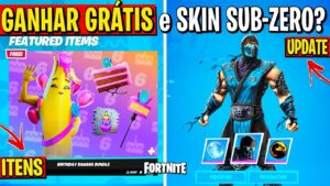 *FINALMENTE* ATUALIZAÇÃO 26.10 no FORTNITE! VAZAMENTOS, EVENTO DE ANIVERSÁRIO, e SKIN MORTAL KOMBAT?