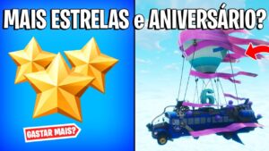 FORTNITE - GASTAR MAIS ESTRELAS, ANIVERSÁRIO e LOJA?