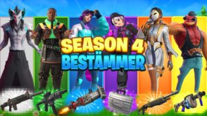 FORTNITE SEASON 4 BESTÄMMER MINA VAPEN