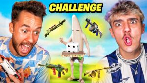 ¡FORTNITE pero tu LOOT depende de un DADO! con GREFG