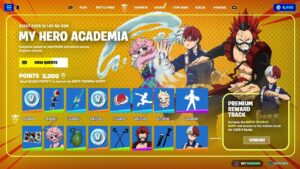 FREE SKINS for EVERYONE! (Fortnite x My Hero Academia)
